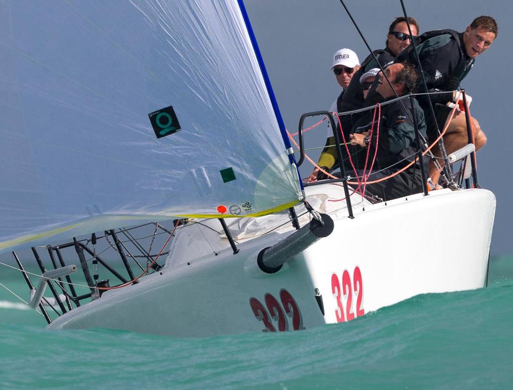 SWE 322 - Inga from Sweden III
Melges 32 World Championship Miami - Day 2 photo copyright Melges 32/Carlo Borlenghi taken at  and featuring the  class