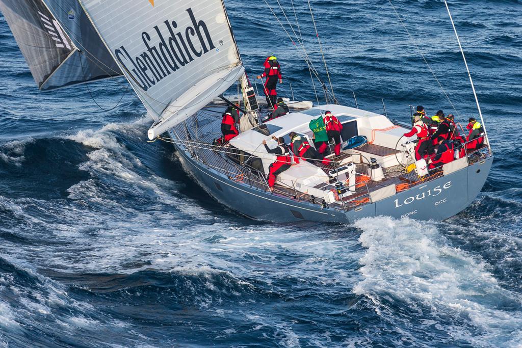 Louise, Sail n: GBR72L, Bow n: 92, Design: Berret Racapeau, Owner: SY Bougainville Limited, Skipper: Grant Gordon - Rolex Sydney Hobart Yacht Race 2014. photo copyright  Rolex / Carlo Borlenghi http://www.carloborlenghi.net taken at  and featuring the  class