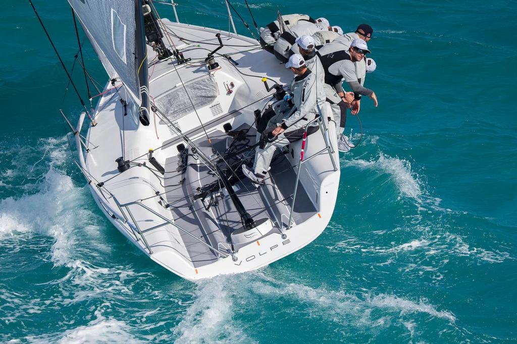 USA 180 - Volpe - Melges 32 World Championship Miami 2014 Day one. photo copyright Melges 32/Carlo Borlenghi taken at  and featuring the  class