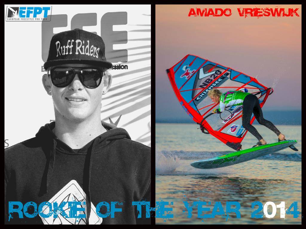 Rookie of the year 2014 - Amado Vrieswijk (JP-Australia) © Alexis Fernet / Martin Reiter