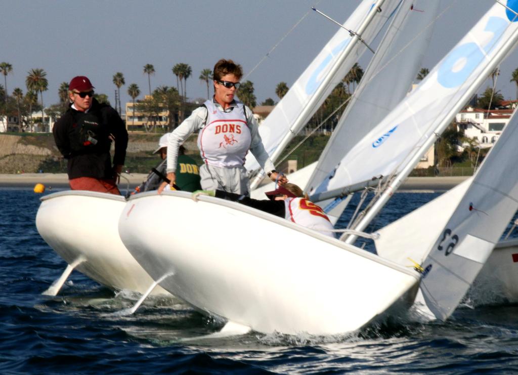 Cathedral Catholic stands third in High School Silver - 30th Rose Bowl Regatta 2015 - Day one. © Rich Roberts