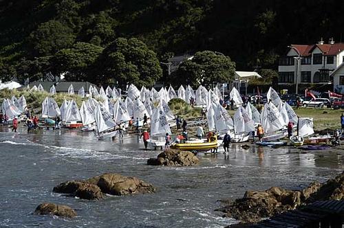 - 2015 Toyota New Zealand Optimist National Championships © Worser Bay Boating Club