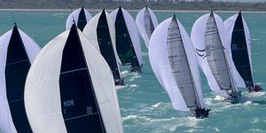 BER 1 - Hedgehog - Melges 32 World Championship Miami 2014 Day one. photo copyright Melges 32/Carlo Borlenghi taken at  and featuring the  class