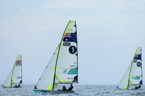 49er / Nathan OUTTERIDGE & Iain JENSEN (AUS)
2013 ISAF Sailing World Cup - Melbourne
Sail Melbourne photo copyright  Jeff Crow taken at  and featuring the  class