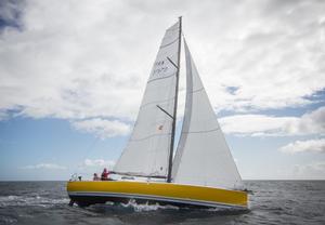 Yves and Isabelle Haudiquet's Pogo 40, Bingo (FRA) - RORC Transatlantic Race 2014. photo copyright Puerto Calero/James Mitchell taken at  and featuring the  class