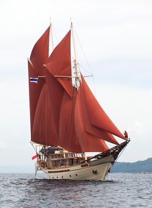 Si Datu Bua. Asia Superyacht Rendezvous  2012. photo copyright Guy Nowell http://www.guynowell.com taken at  and featuring the  class
