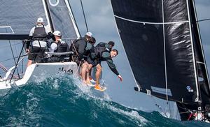2014 Melges 32 World Championship Miami - Day 3 photo copyright Melges 32/Carlo Borlenghi taken at  and featuring the  class