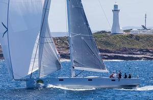 Max Klink's Caro (CAY) passing Green Cape lighthouse photo copyright  Rolex/Daniel Forster http://www.regattanews.com taken at  and featuring the  class