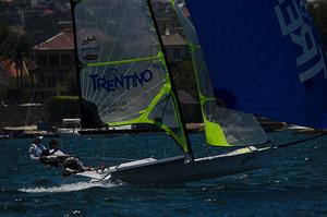 Sail Sydney Italian 49er crew photo copyright David Price taken at  and featuring the  class