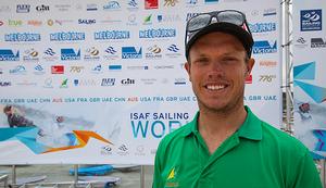 Tom Burton - Great sailor. Lovely guy. - 2014 ISAF Sailing World Cup, Melbourne photo copyright  John Curnow taken at  and featuring the  class