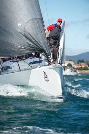 The Fork in the Road  - National Pies Launceston to Hobart Yacht Race 2014. photo copyright Dane Lojek taken at  and featuring the  class