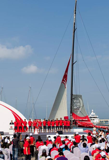 VO65 ’Dongfeng’ Official Launch Ceremony - Volvo Ocean Race 2014-15 © Dongfeng Race Team