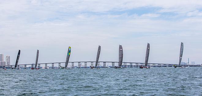 Wallen Racing take early lead - M32 Gold Cup ©  Icarus Sailing Media http://www.icarussailingmedia.com/