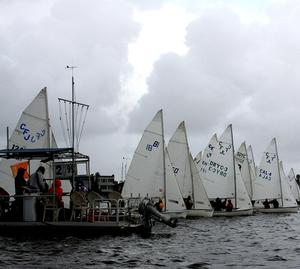 Thunder, lightning and rain  return to shut down the racing - SCYA Manning Regatta and Shadden Series photo copyright Rich Roberts taken at  and featuring the  class