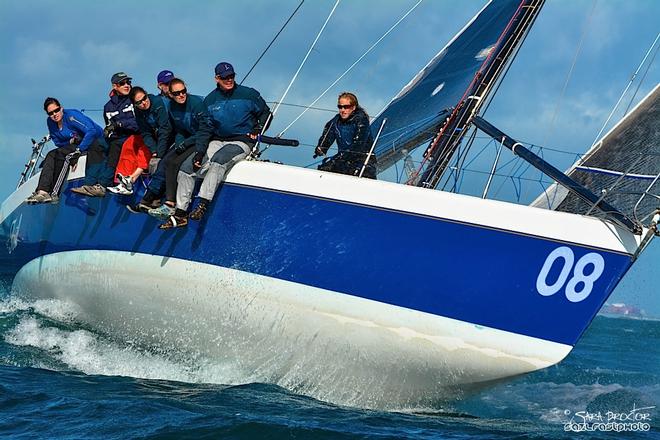 Foil, owned by Gordon Leon, has led the Corinthian Division at the end of each day’s racing © Sara Proctor http://www.sailfastphotography.com