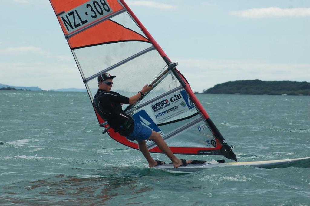 Patrick Haybittle, RS:X overall winner - Kendall Cup Series 2013/14 © Kelly Haybittle