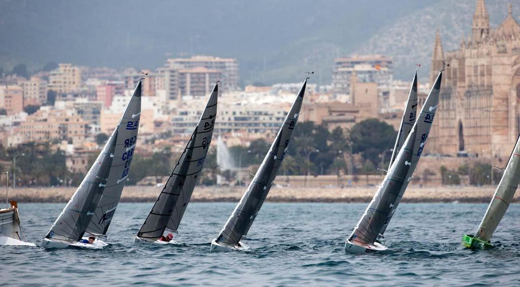 2.4mR fleet, ISAF World Cup Mallorca - 31st March 2014 photo copyright Ocean Images taken at  and featuring the  class