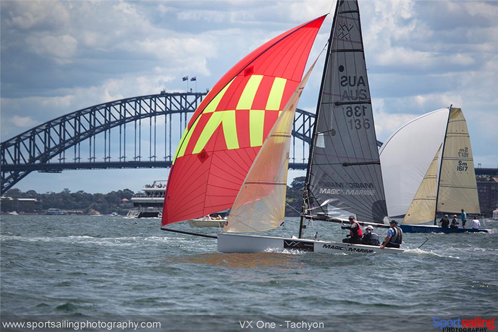 Tachyon VX One - 2014 HH Sydney Harbour Regatta photo copyright Beth Morley - Sport Sailing Photography http://www.sportsailingphotography.com taken at  and featuring the  class