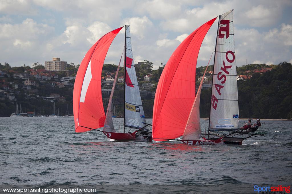 Gotta Luv it 7 Finish - 2014 JJ Giltinan Trophy, Race 7 photo copyright Beth Morley - Sport Sailing Photography http://www.sportsailingphotography.com taken at  and featuring the  class