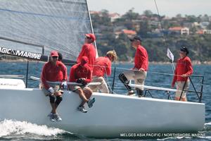 Voodoo Chile 01 - 2014 Melges 32 Australian Championships photo copyright Melges Asia Pacific taken at  and featuring the  class