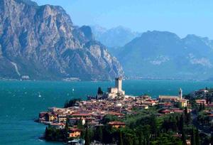 lake-garda-italy-malcesine-view photo copyright Viper 640 http://viper640.org/ taken at  and featuring the  class