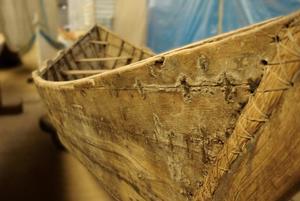 3200-year-old boat - stitching example from World of Boats photo copyright  SW taken at  and featuring the  class