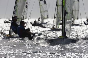2014 ISAF Sailing World Cup Mallorca Day 2 photo copyright Ocean Images taken at  and featuring the  class