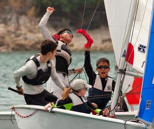 
RHKYC INTERSCHOOLS SAILING FESTIVAL 2014
 photo copyright RHKYC / Guy Nowell taken at  and featuring the  class