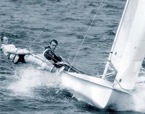 Victor Kovalenko crewing on a 470 in 1978 photo copyright Georgy Shayduko taken at  and featuring the  class