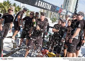 Quantum Racing’s double delight in Miami heat - 2014 US 52 Super Series photo copyright Martinez Studio/52 Super Series taken at  and featuring the  class