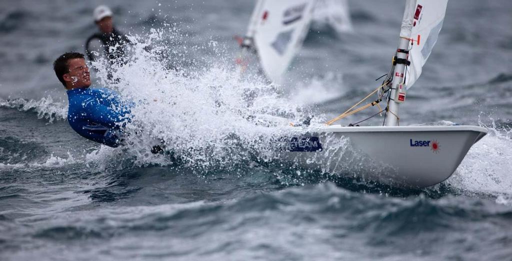 2014 ISAF Sailing World Cup Mallorca, day 4 - Laser Standard photo copyright Ocean Images taken at  and featuring the  class