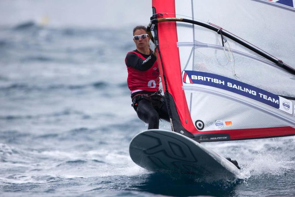 2014 ISAF Sailing World Cup Mallorca, day 4 - RS:X Women photo copyright Ocean Images taken at  and featuring the  class