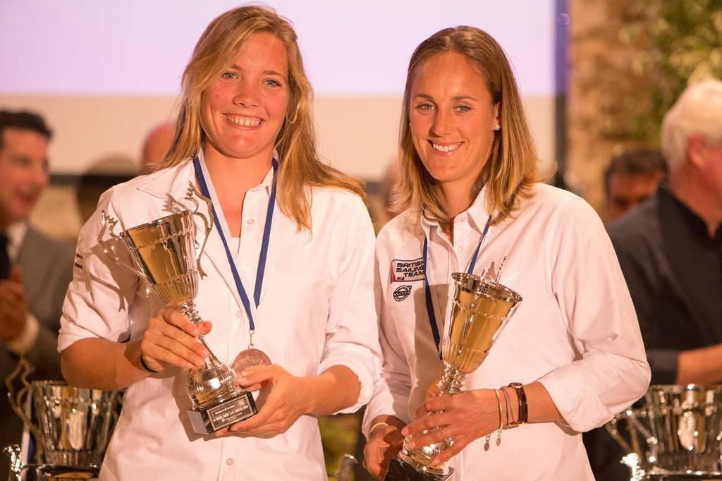 2014 ISAF Sailing World Cup Mallorca - Team GB awarded medals in Palma © Ocean Images