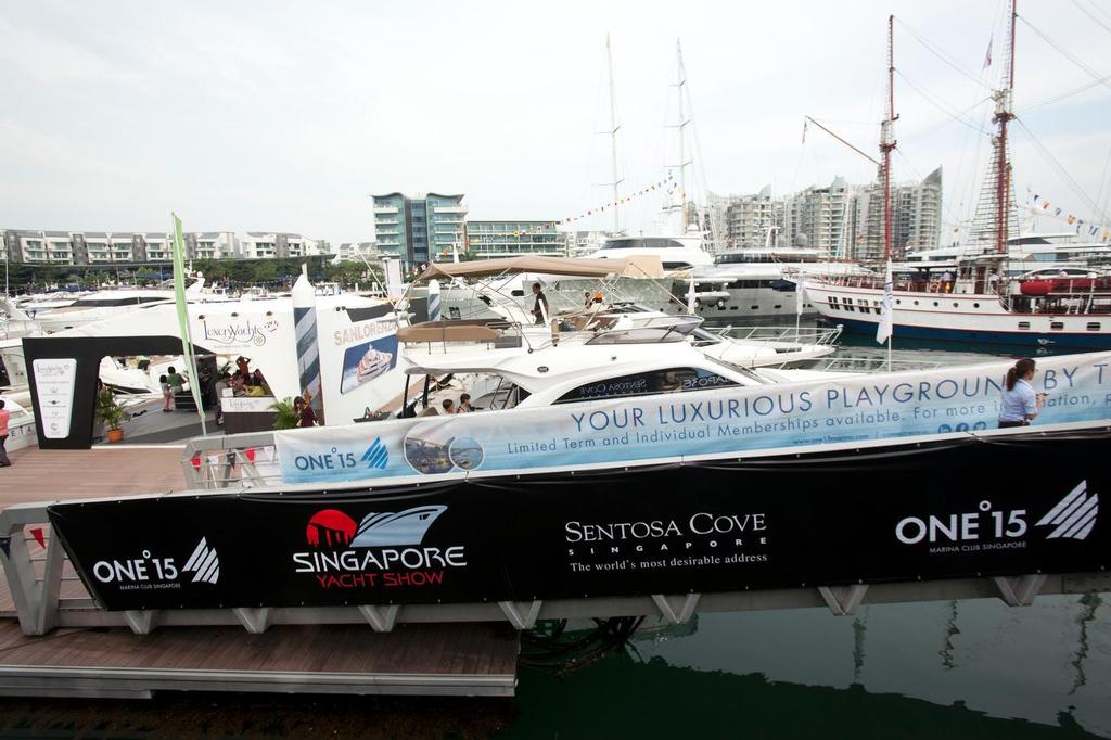 Singapore Yacht Show 2014. photo copyright Guy Nowell http://www.guynowell.com taken at  and featuring the  class
