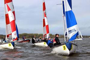 Action on Day 1  - 60th BUCS-BUSA Team Racing Championships 2014 photo copyright MoritzTroll taken at  and featuring the  class