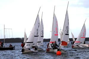 Midlands Qualifier on Grafham Water  - British Student Team Racing Championships 2014 photo copyright Neil Bray taken at  and featuring the  class