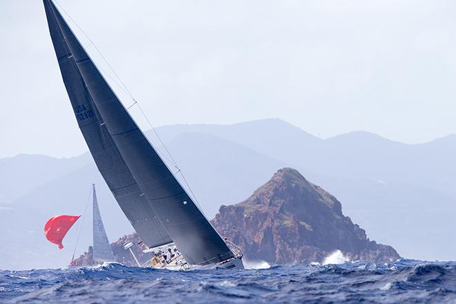 White Rhino who wins the only race in the Spinnaker 2 Class today at Les Voiles de St. Barth © Christophe Jouany / Les Voiles de St. Barth http://www.lesvoilesdesaintbarth.com/