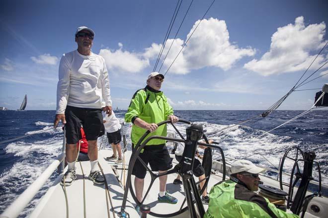 On board Rambler at Les Voiles de St. Barth 2014 © Amory Ross http://www.amoryross.com