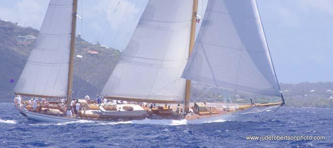 Whitehawk - Race 1, 2014 Antigua Classic Yacht Regatta ©  Jude Robertson http://juderobertsonphoto.wix.com/pix
