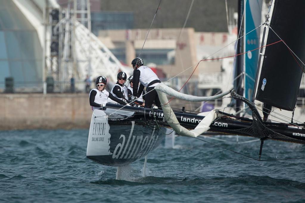 Alinghi - Land Rover Extreme Sailing Series 2014, Qingdao. photo copyright Lloyd Images taken at  and featuring the  class