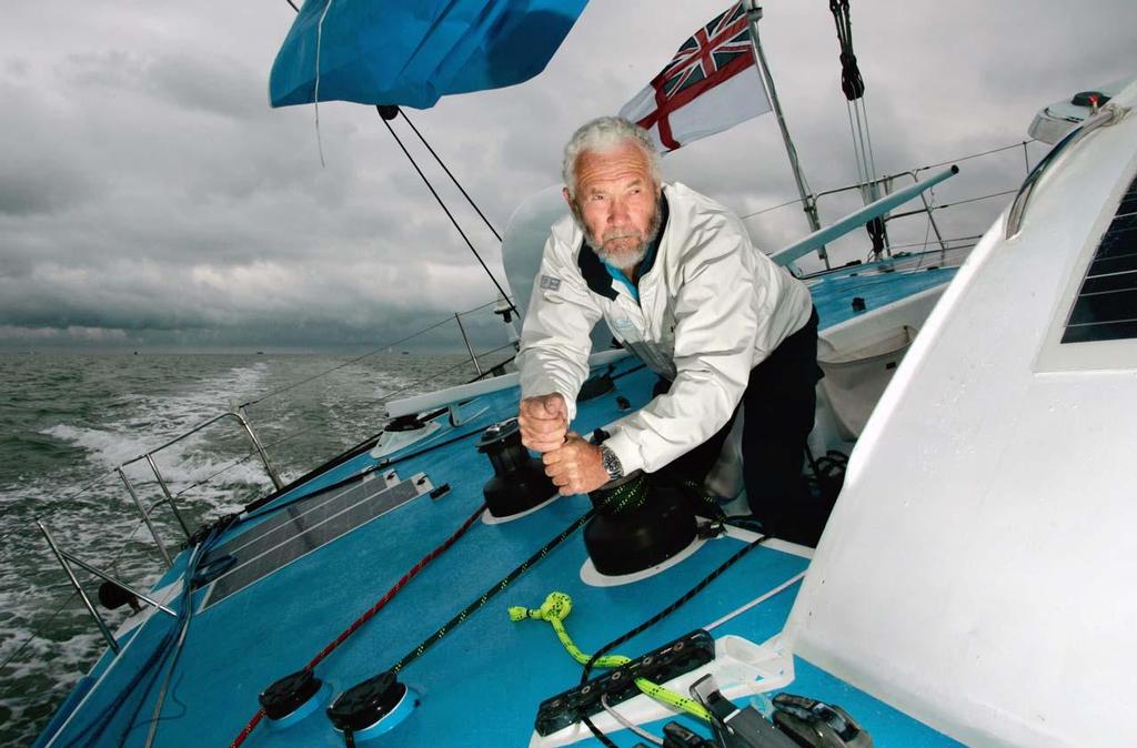 Sir Robin Knox-Johnston winching photo copyright onEdition http://www.onEdition.com taken at  and featuring the  class