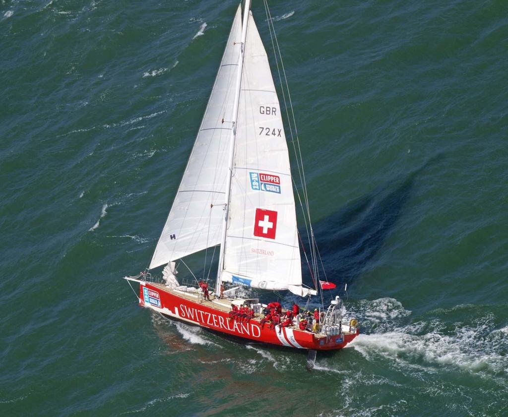 Switzerland - 2013-14 Clipper Round the World Yacht Race photo copyright  Paul Hankey taken at  and featuring the  class