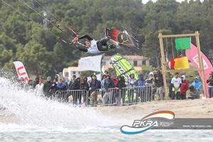 2014 Mondial du Vent, day 2 photo copyright  Toby Bromwich / PKRA http://prokitetour.com/ taken at  and featuring the  class