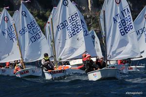 32nd Meeting del Garda Optimist  - 2nd World Youth Sailing Week 2014 photo copyright Elena Giolai taken at  and featuring the  class