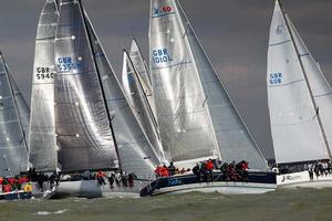 IRC Two fleet in last year's RORC Easter Challenge photo copyright Paul Wyeth / www.pwpictures.com http://www.pwpictures.com taken at  and featuring the  class
