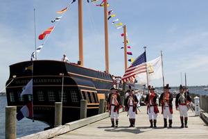 SSV Oliver Hazard Perry dedication last July photo copyright  SW taken at  and featuring the  class