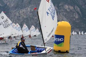  World Youth Sailing Week, 32nd Meeting del Garda Optimist photo copyright  Elena Giolai/Fraglia Vela Riva taken at  and featuring the  class