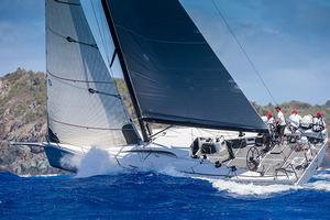 True - 3rd place in Spinnaker 0 at Les Voiles de St. Barth - Les Voiles de St. Barth 2014 photo copyright Christophe Jouany / Les Voiles de St. Barth http://www.lesvoilesdesaintbarth.com/ taken at  and featuring the  class