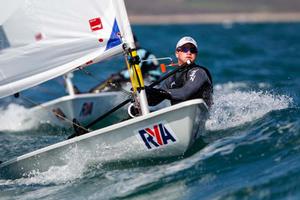 Jamie Calder,Laser Radial,GBR 204019 - RYA Youth National Championships photo copyright  Paul Wyeth / RYA http://www.rya.org.uk taken at  and featuring the  class
