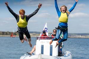 Robert York and Imogen Sills,RSX, - RYA Youth National Championships photo copyright  Paul Wyeth / RYA http://www.rya.org.uk taken at  and featuring the  class
